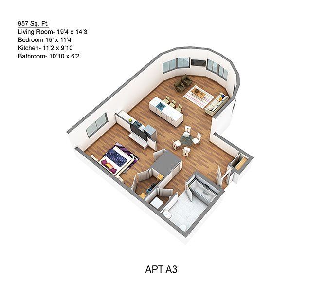 A3 Floor Plan 3